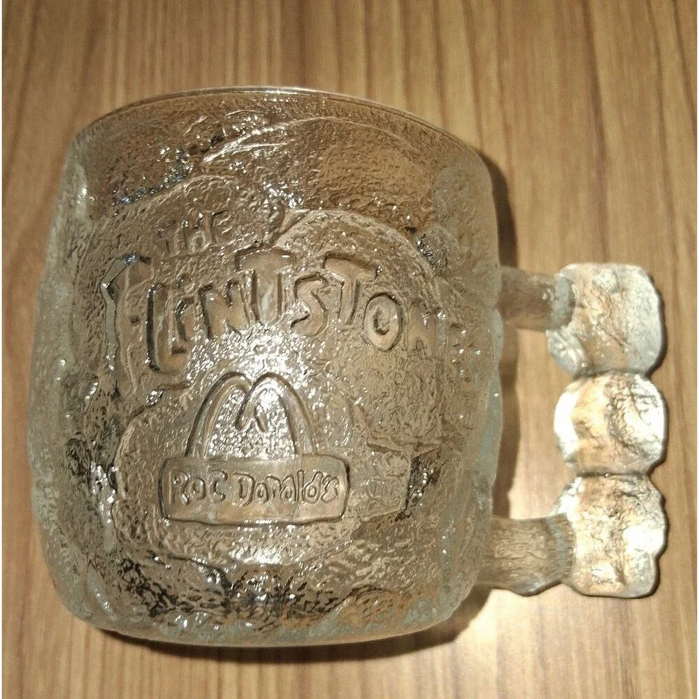 The Flintstones McDonald's 93 Glass Collectible Rocky Road mug
